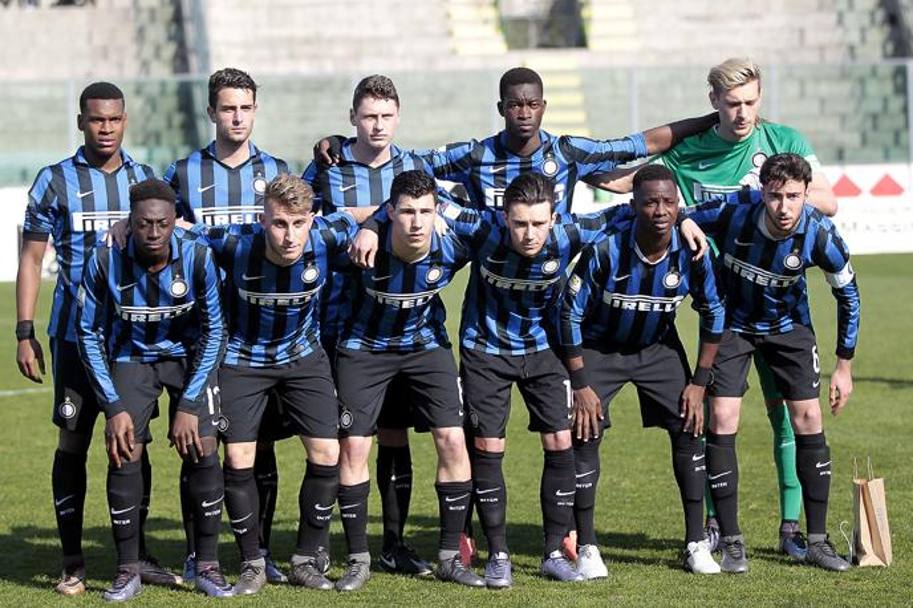La formazione schierata dell&#39;Inter Primavera. Getty Images